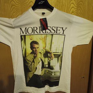 New Morrissey Adult XL White ShellShock T-Shirt